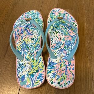 Lily Pulitzer Flip Flops